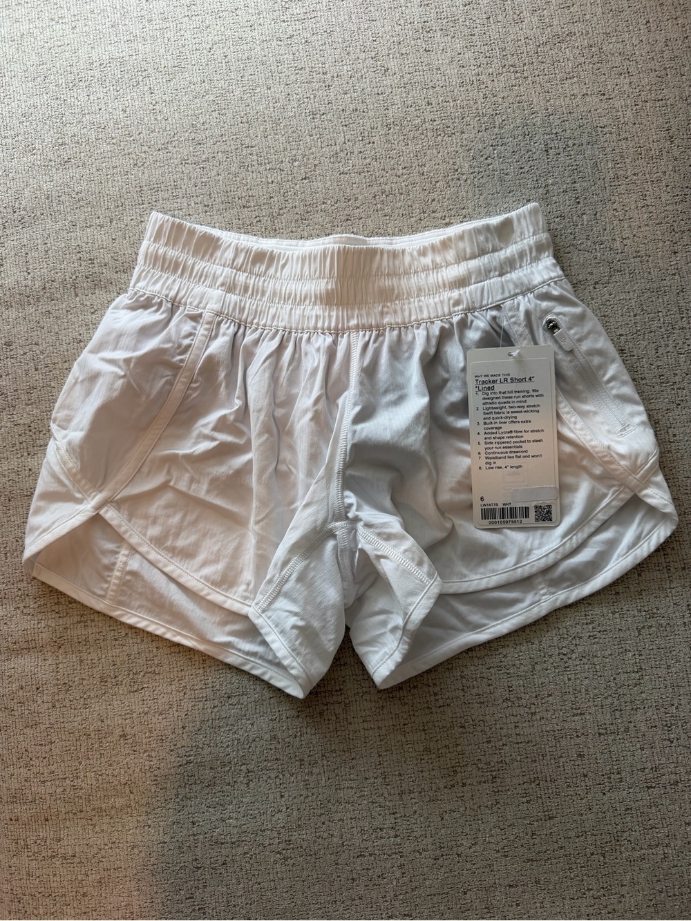 lululemon athletica White Women's Athletic Shorts